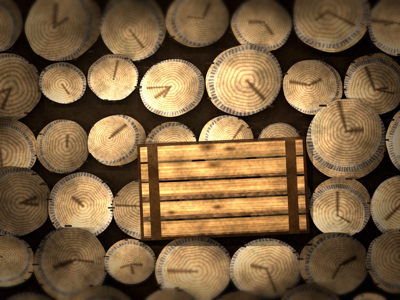 Декоративные дрова для интерьера — доставка в Монине